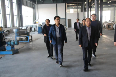 縣工信局、縣科技局、縣促進(jìn)會(huì)到泰來鋼構(gòu)走訪調(diào)研