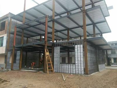 一體成形裝配式鋼混結(jié)構(gòu)建筑4層住宅、4-6層廠房、6-11層辦公樓工藝流程圖集