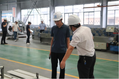 深化合作，共筑未來 新運公司新加坡J150地鐵項目部調研鋼結構制造分公司輕質建筑材料制造